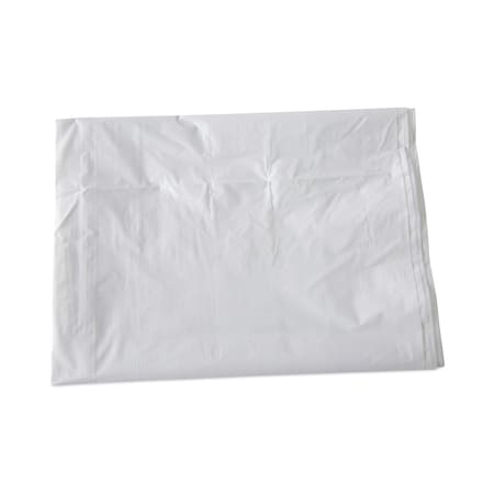 Boardwalk 60 gal Trash Bags, 38 in x 58 in, 0.9 mil, White, 100 PK BWKW3858X
